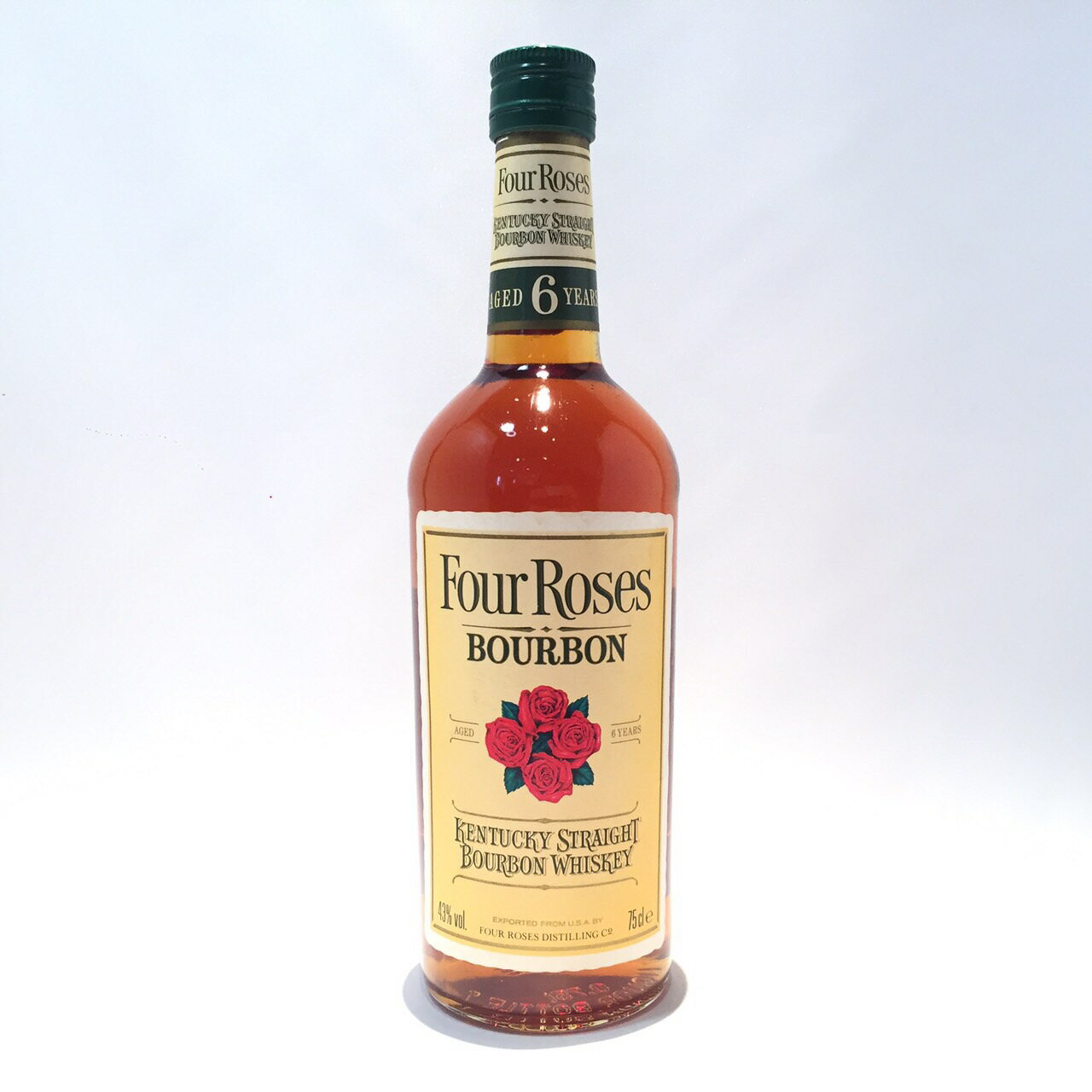 フォアローゼス 6年バーボンウィスキーFour RosesAGED 6 YEARSBOURBON750ml / 43度