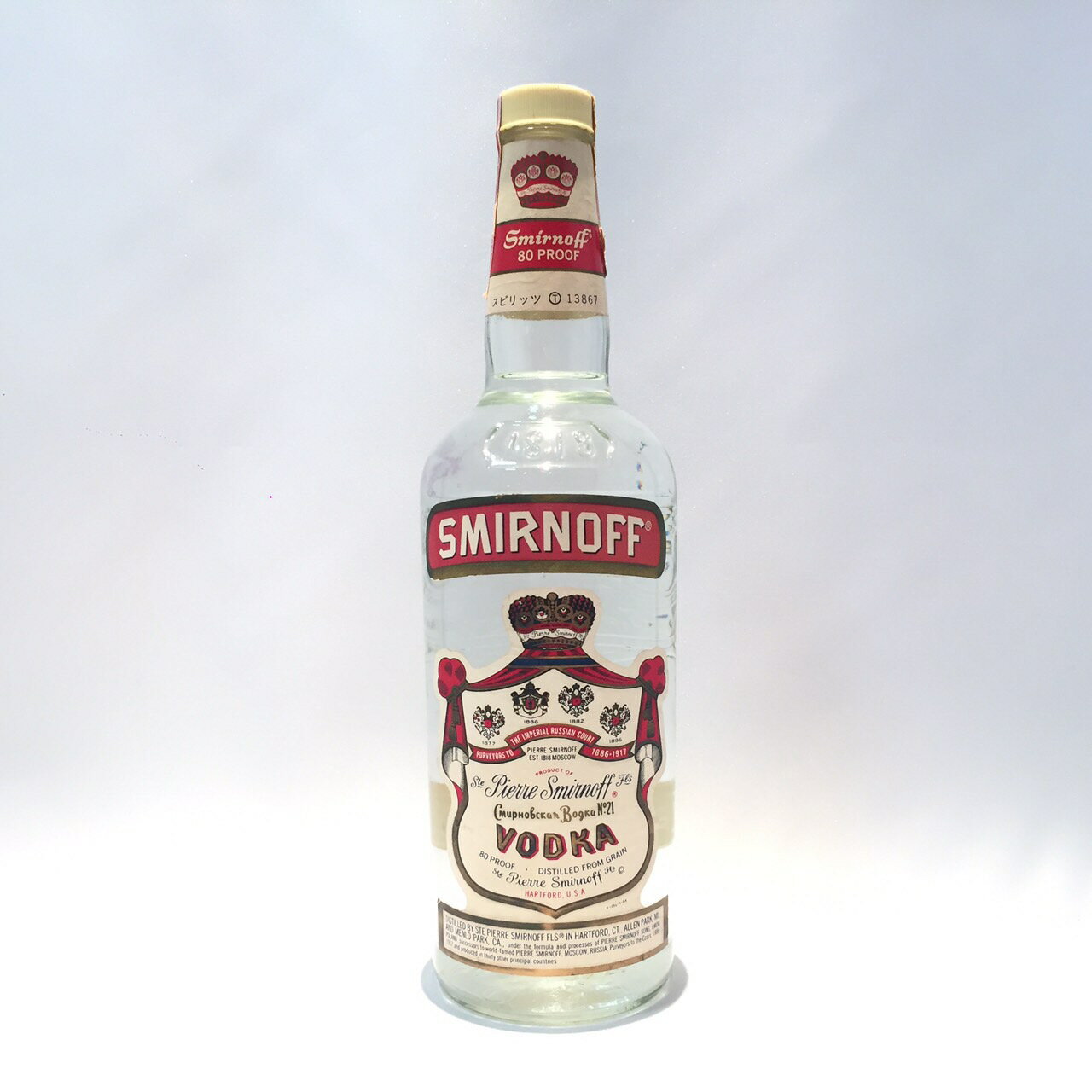 スミノフウォッカSMIRNOFFVODKA750ml ／ 80PROOF