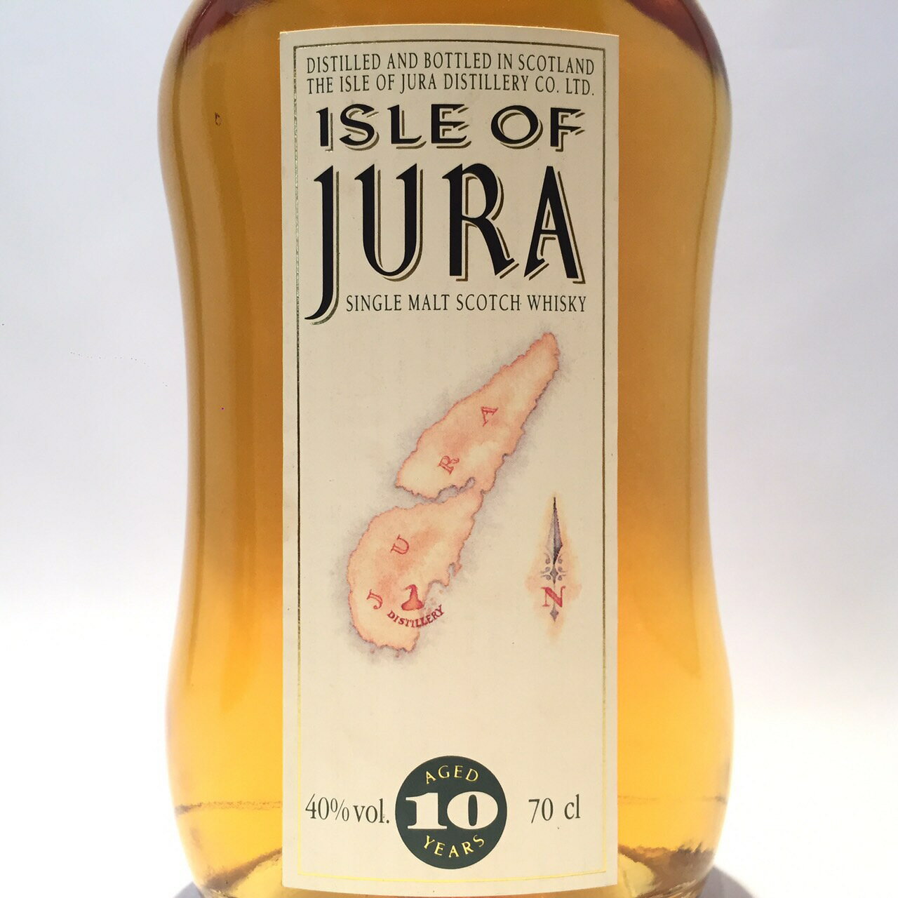 アイル オブ ジュラ10年ISLE OF JURAAGED 10 YEARS40% vol. / 70 cl
