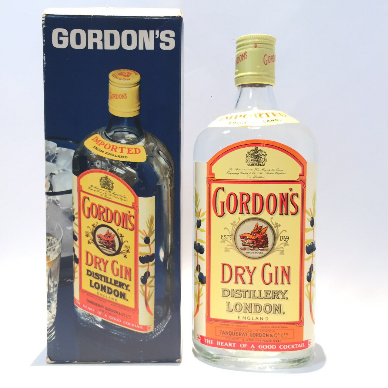 ゴードンズドライ ジンGORDON'SDRY GIN75LITRE/26.6FLUID OZS