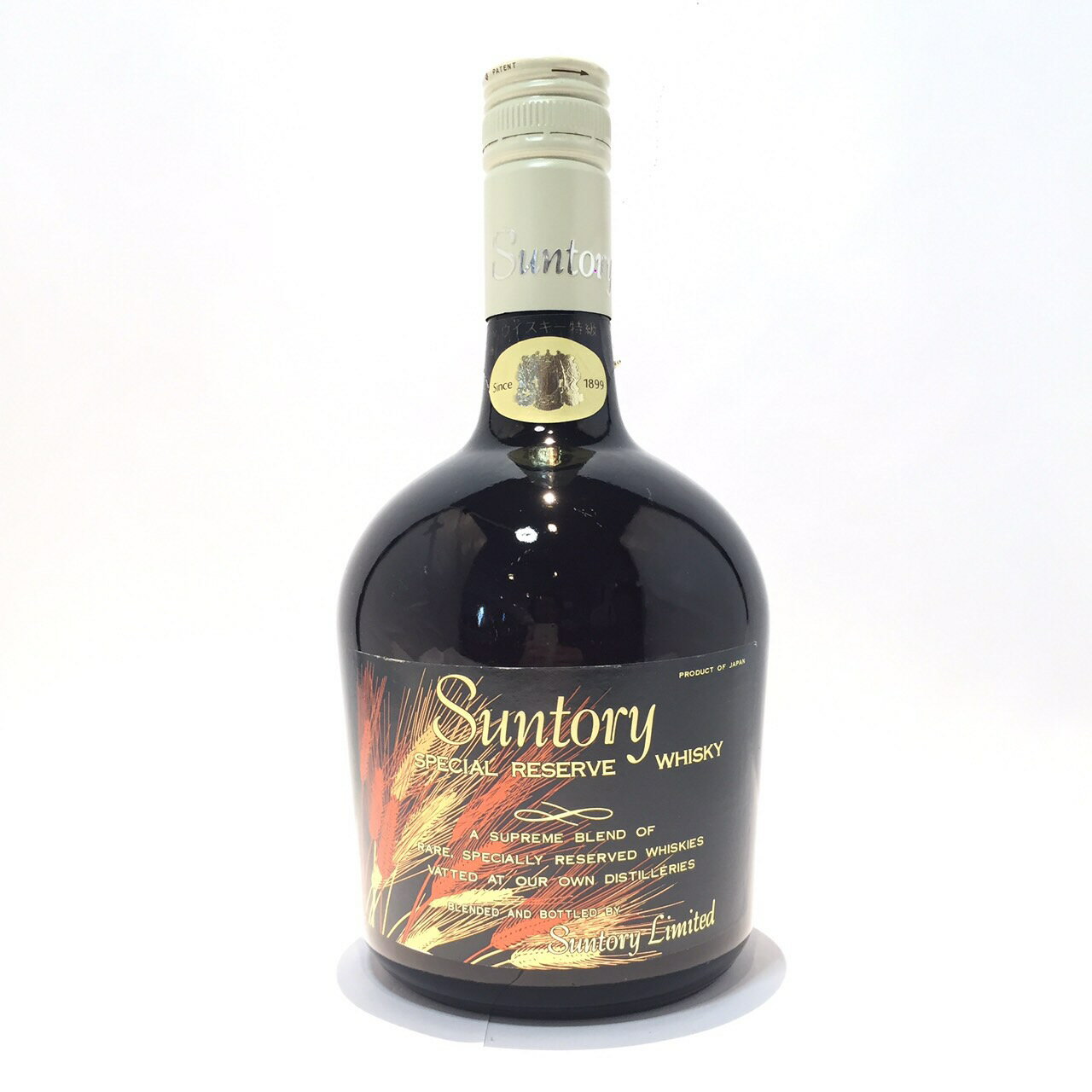 特級 サントリー スペシャル リザーブ 70周年記念ボトル 麦穂ラベルSuntory　SPECIAL Reserve WHISKY70th anniversary bottle43％ / 760ml