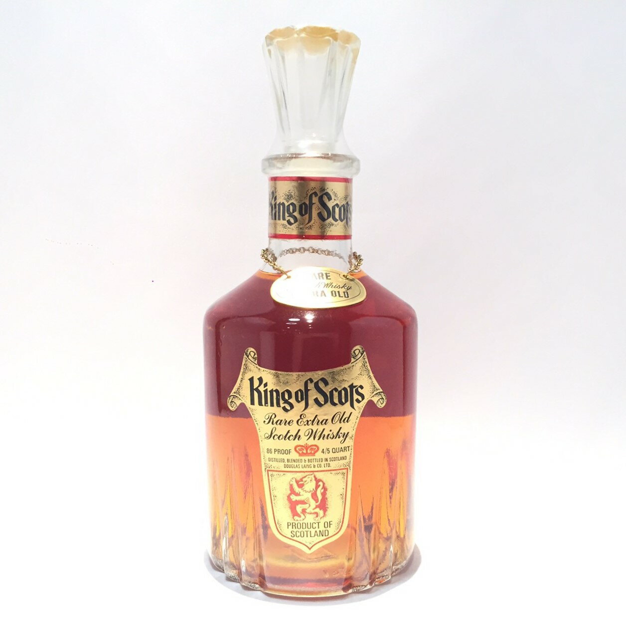 キングオブスコッツレア エクストラ オールド スコッチ ウィスキーKings of ScotsRare Extra Old Scotch Whisky86 PROOF ／ 4/5 QUART