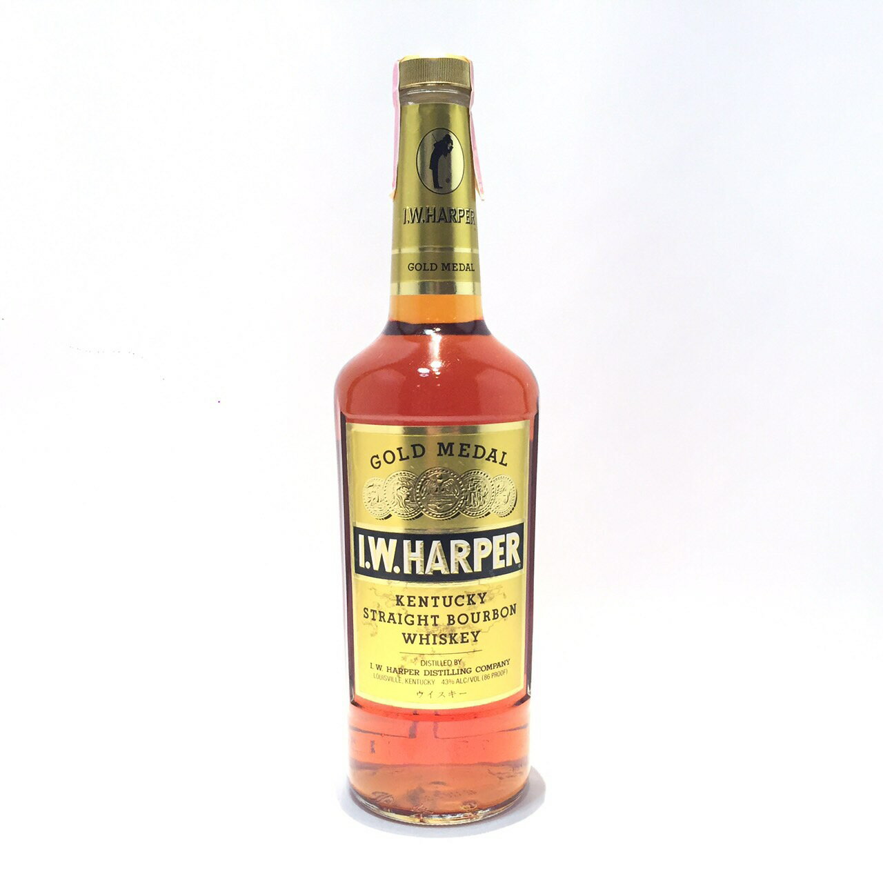 特級I.W.ハーパーゴールドメダルI.W. HARPERGOLD MEDAL43% ALC / VOL (86PROOF) 750ml