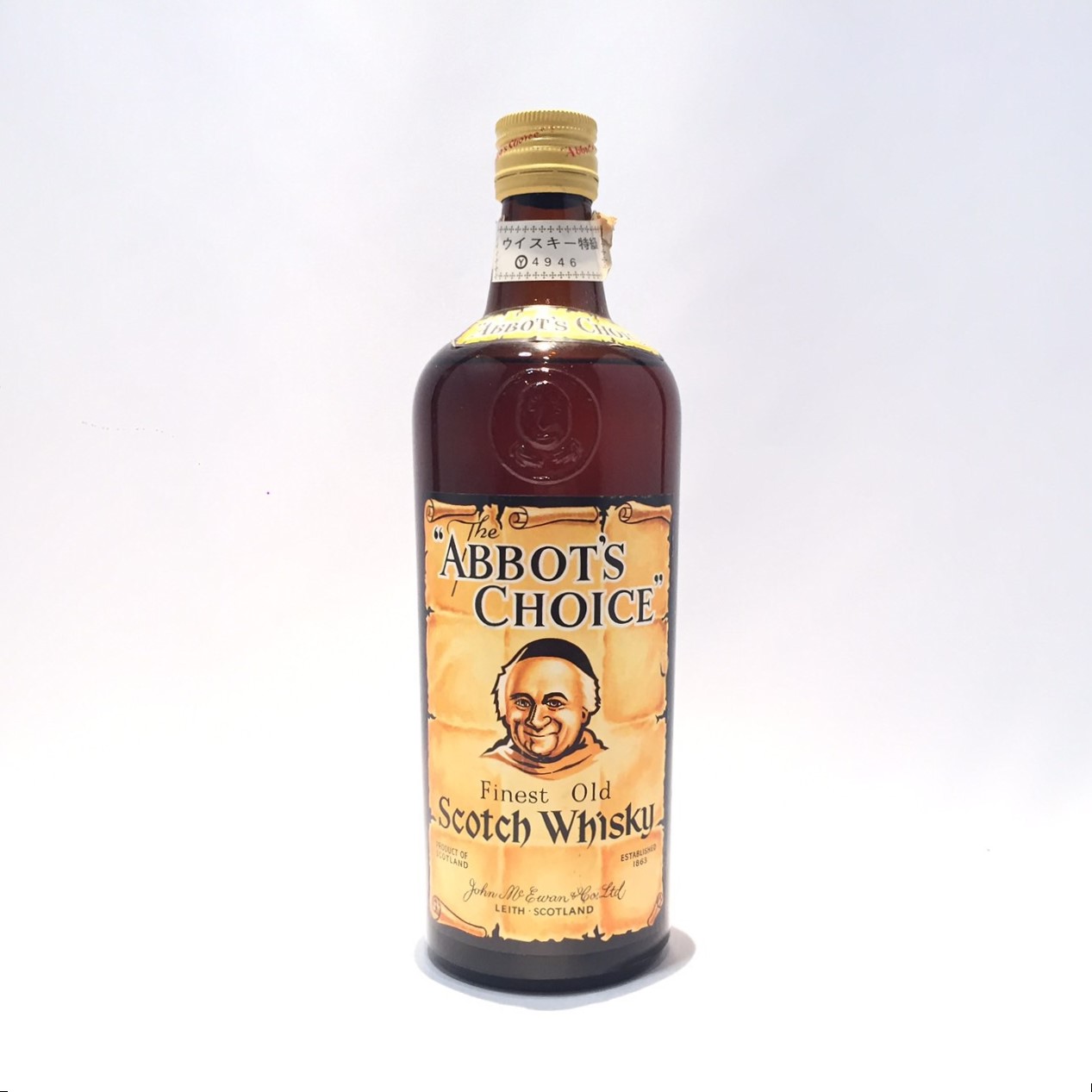 特級アボットチョイスファイネスト オールド スコッチウイスキーABBOT’S CHOICEFinest Old Scotch Whisky43％／760ml