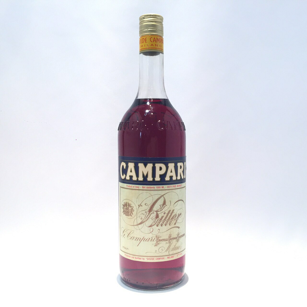 カンパリミラノビター表記ボトルCAMPARIMILANO''Bitter'' Label24% / 500ml