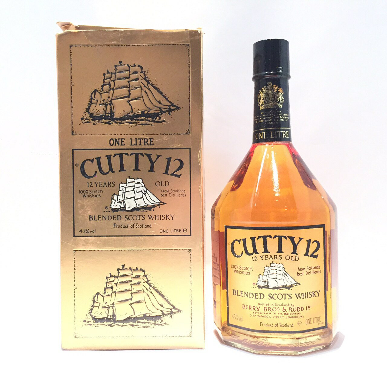 カティサークカティ 1212年CUTTY SARKCUTTY 1212 YEARS OLD43% / ONE LITRE