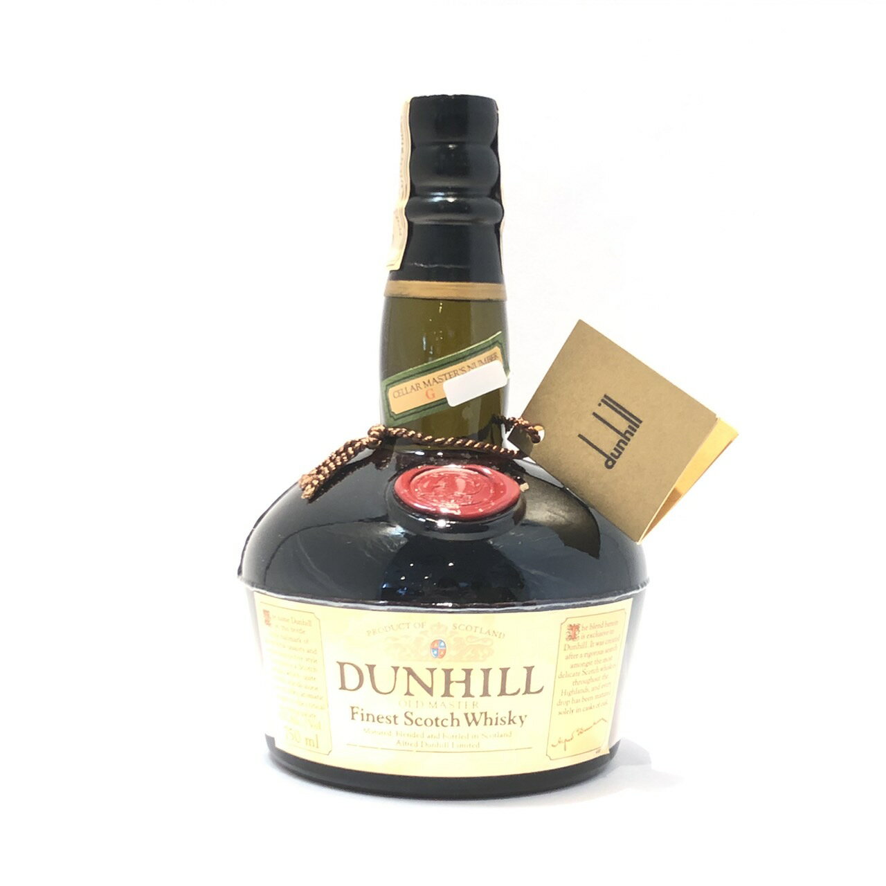 _qI[h}X^[DUNHILLOLD MASTER43%Alc Vol / 750ml