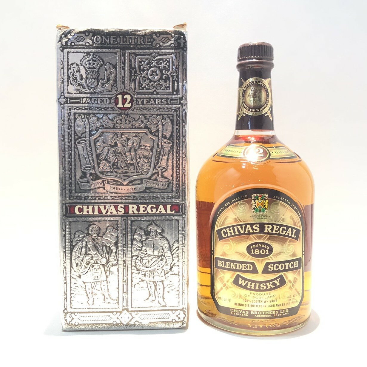 シーバス リーガル12年 【1リットル】CHIVAS REGAL12 YEARS OLDONE LITREALC.40％／80PROOF