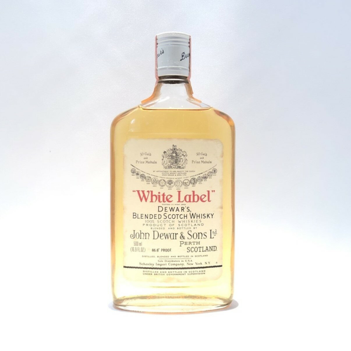 デュワーズホワイト ラベルDewar'sWhite Label500ml（16.9 FLOZ）86.8° PROOF