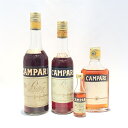 サントリーカンパリ4本セットBitter表記ボトルSUNTORYCAMPARI ''Bitter''Set of 424％ / 500ml24% / 375ml21% / 200ml24% / 40ml