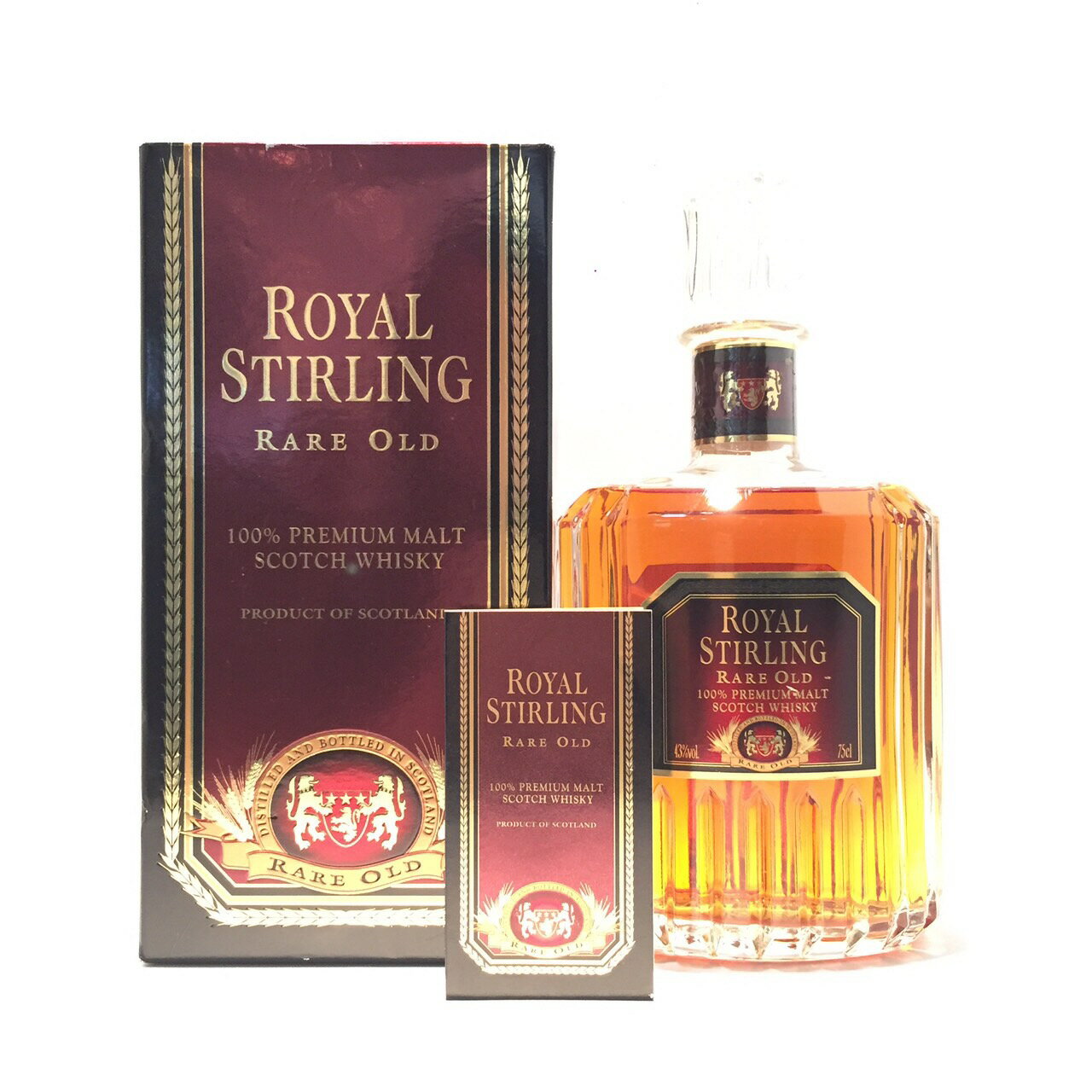 ロイヤルスターリング レアオールドスコッチウイスキーROYAL STIRLINGRARE OLDScotch Whisky43%vol / 75cl