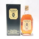 ラングス セレクト 12年LANGS SELECT12 YEARS OLD 750ml／43％