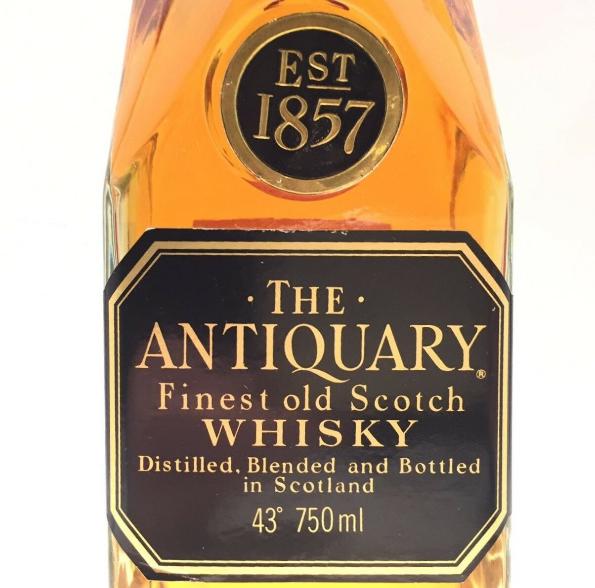 【進口年度1985年】アンティクァリーTHE ANTIQUARYFinest old Scotch WHISKY43°／750ml 2