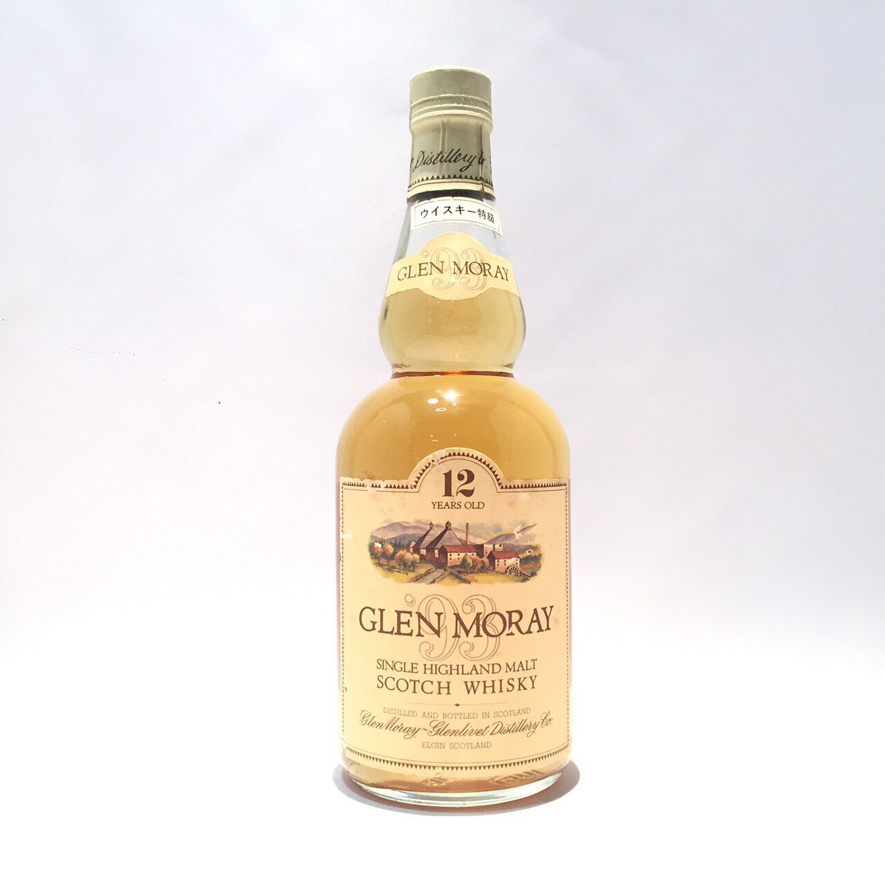 O}C 12NGLEN MORAY12 YEARS OLD55%Vol / 75cl