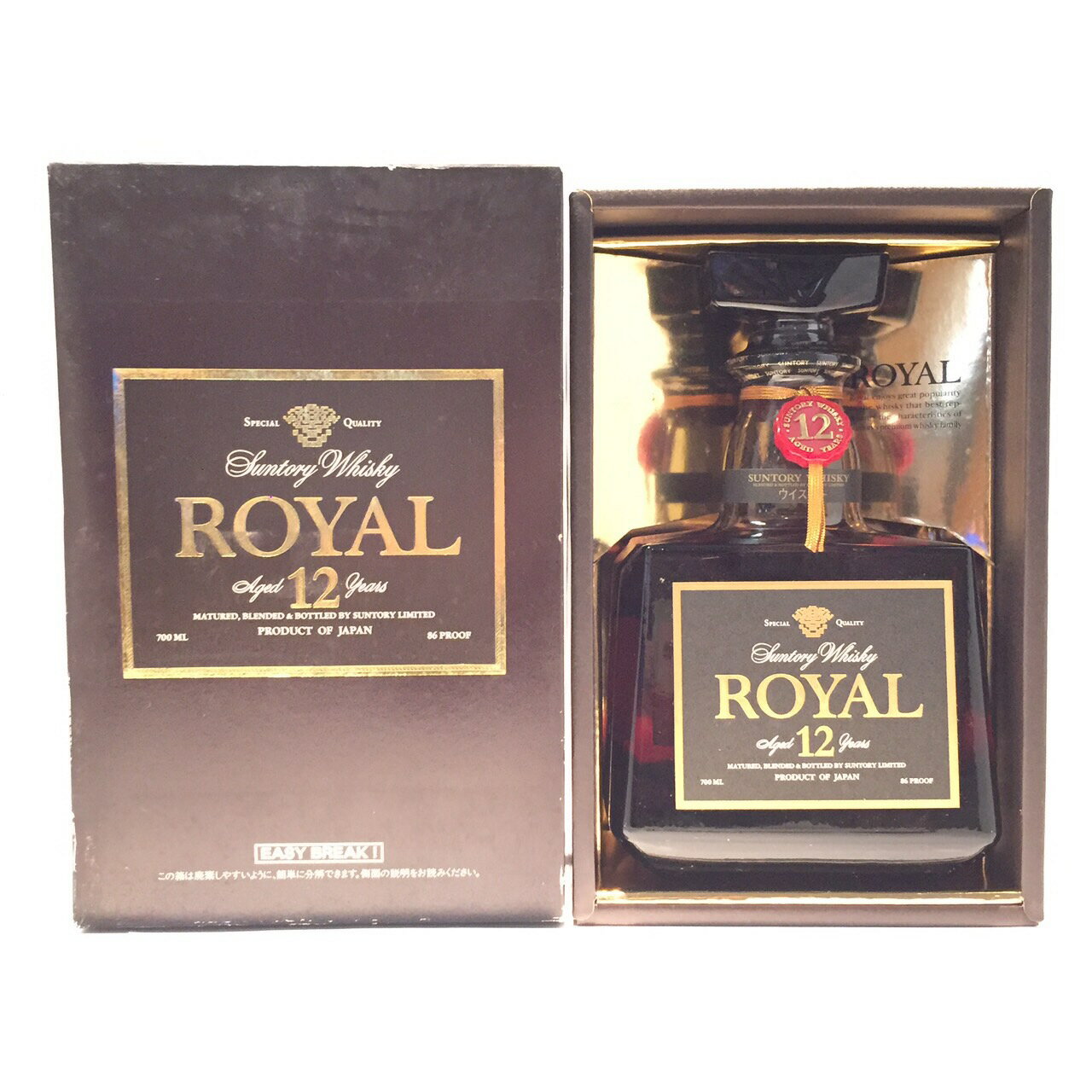 サントリーローヤル 12年SUNTORYROYALAged 12 Years86PROOF / 700ML