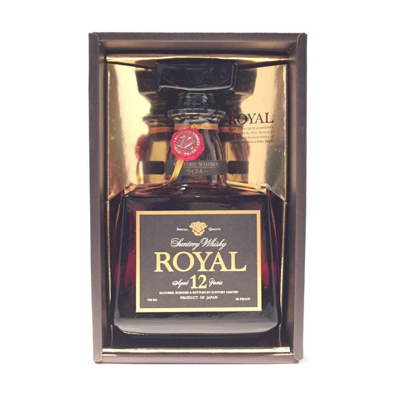 サントリーローヤル 12年SUNTORYROYALAged 12 Years86PROOF / 700ML