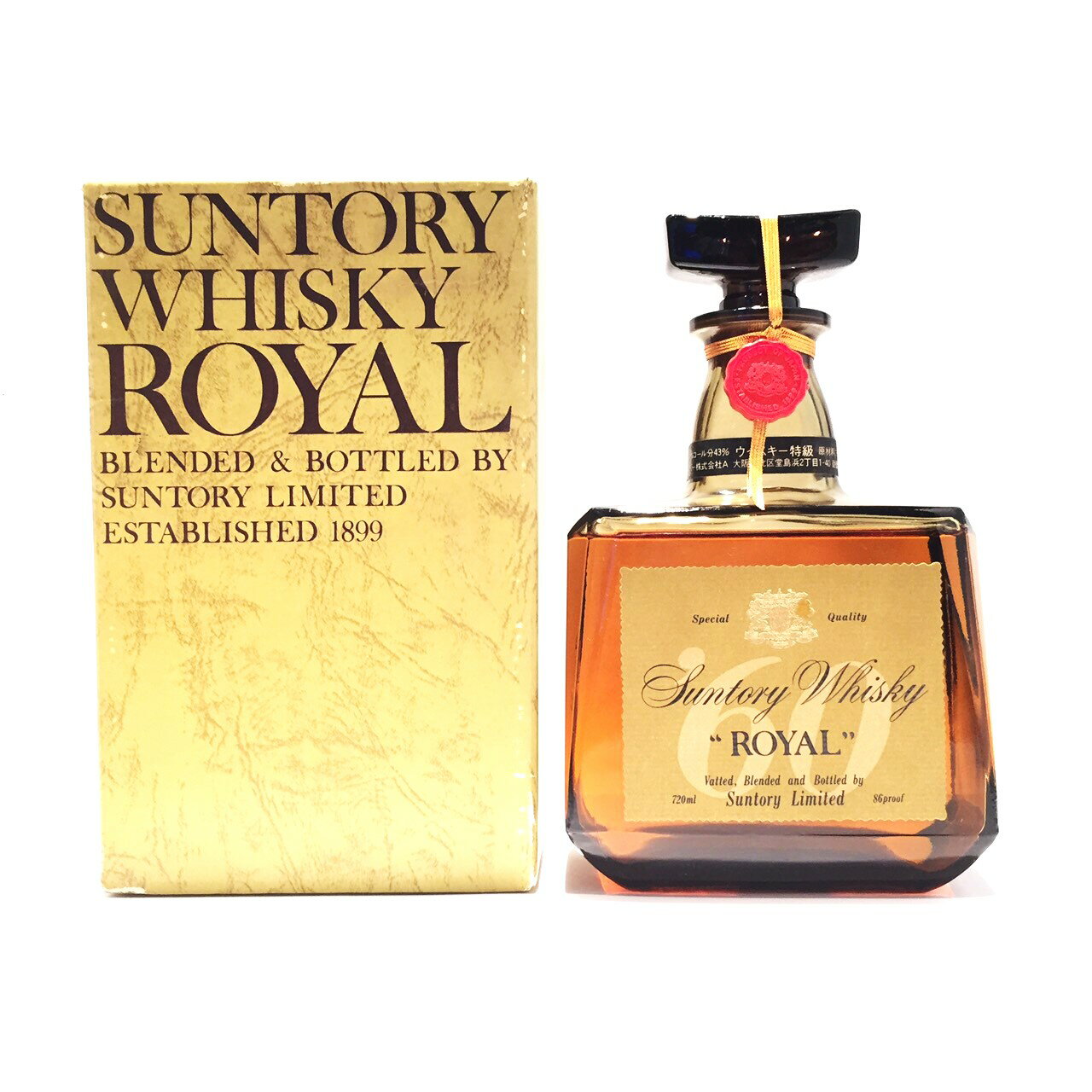 特級 サントリーローヤル '60SUNTORYROYAL '6086proof / 720ml