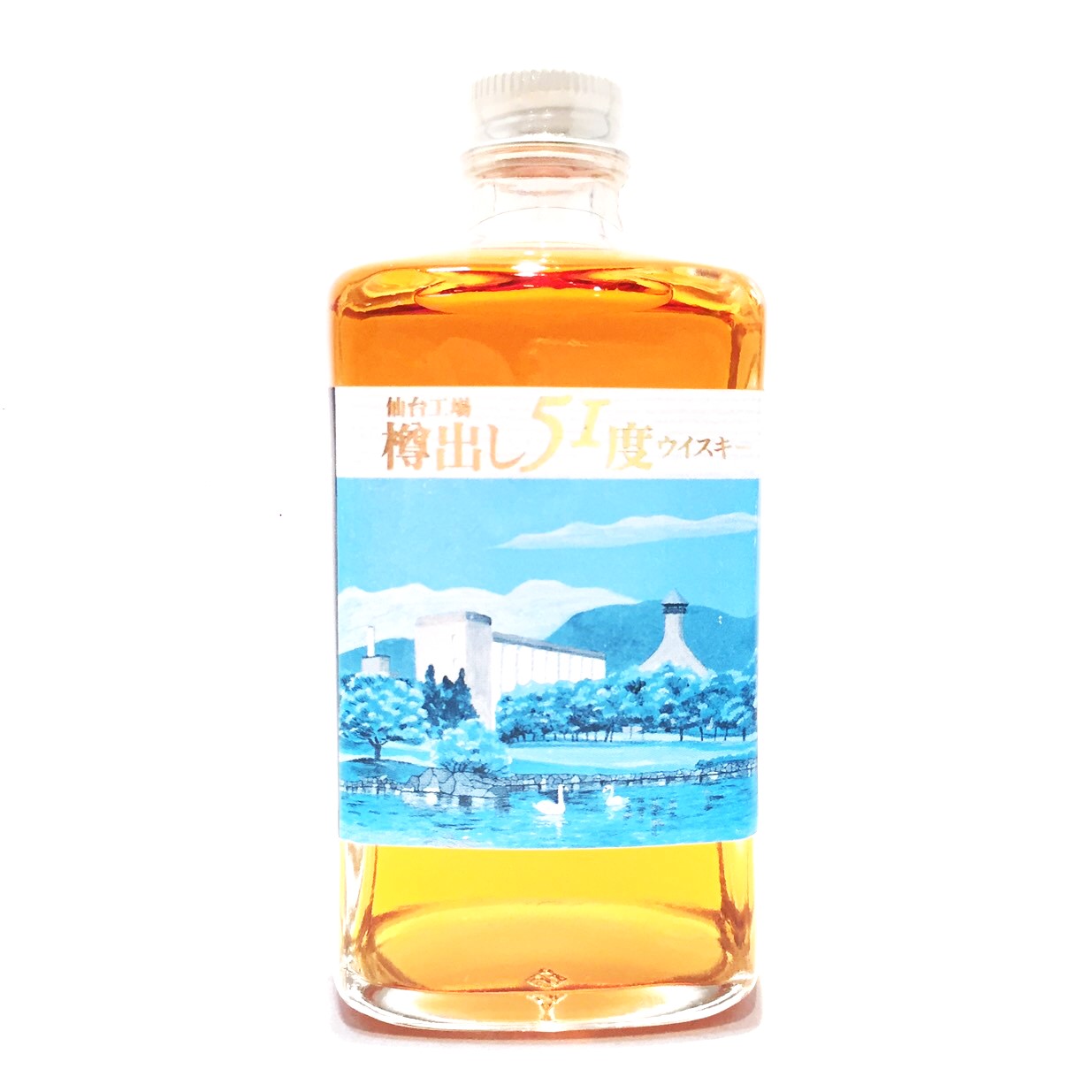 ニッカ 仙台工場樽出し51度 ウイスキーNIKKA SENDAI DISTILLERY51° WHISKY51.4% / 170ml