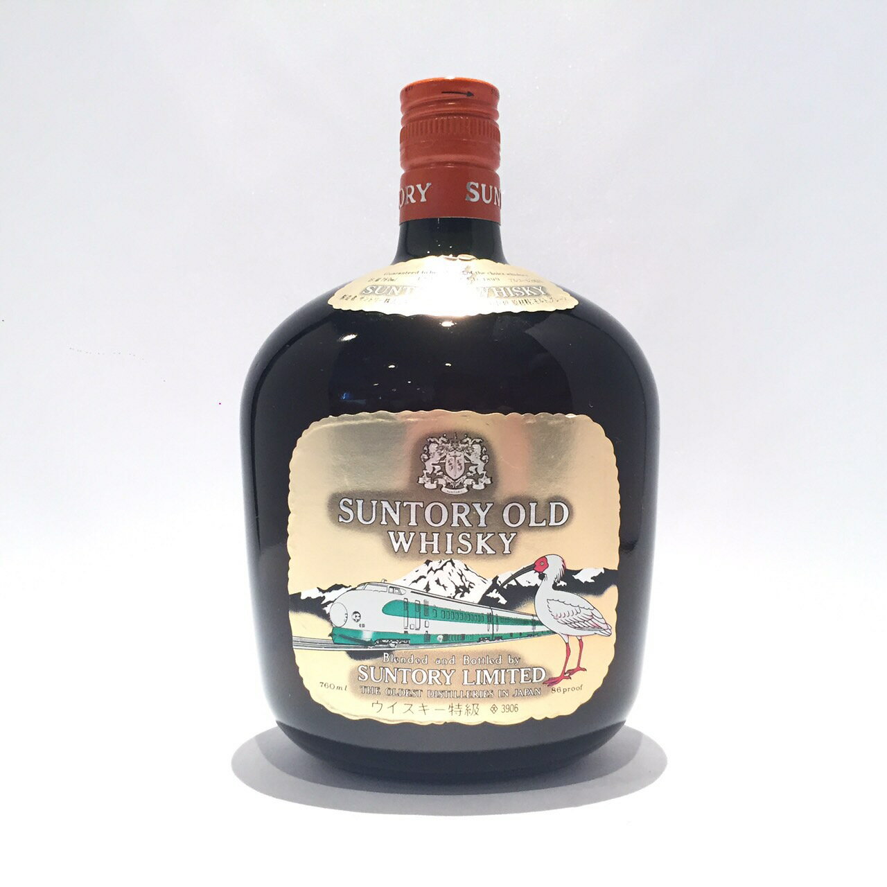 特級サントリー オールド上越新幹線開通記念ラベルSUNTORY OLD WHISKY86PROOF / 760ml