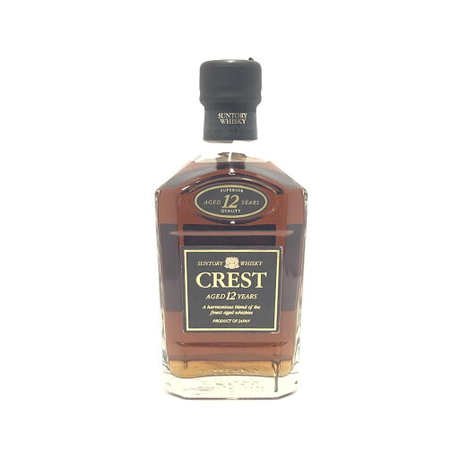 サントリークレスト 12年SUNTORY WHISKYCRESTAGED 12 YEARS43% / 750ml サントリークレスト 12年SUNTORY WHISKYCRESTAGED 12 YEARS43% / 750ml