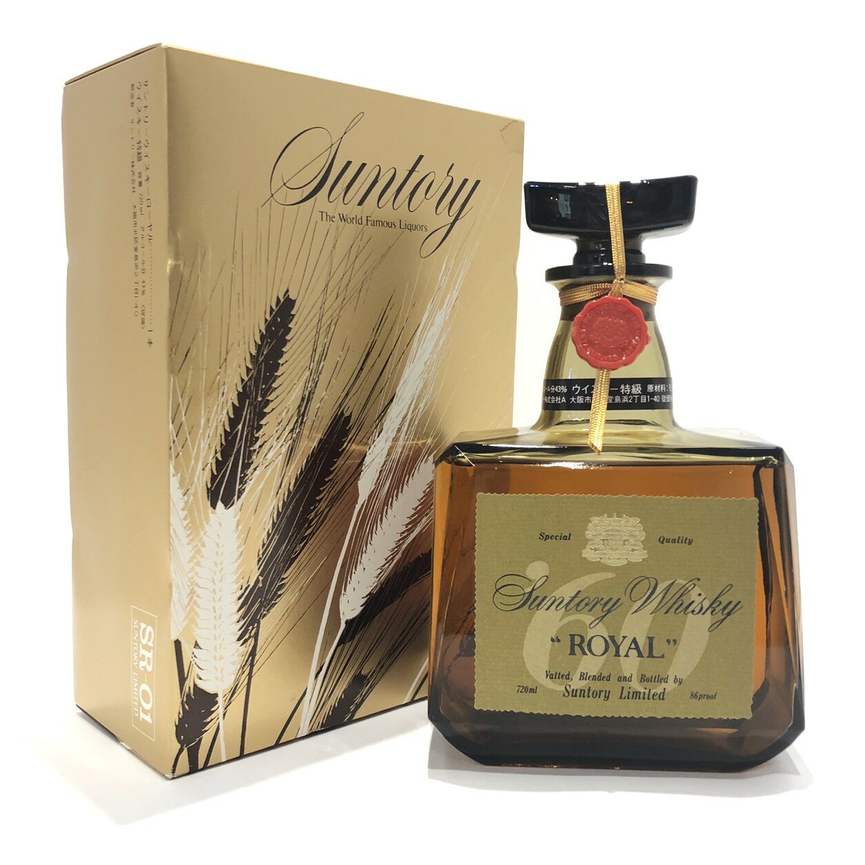 □【未開栓】古酒 ①/7本まとめて/ウイスキー/SUNTORY/ROYAL □【未開栓】古酒 ①/7本まとめて/ウイスキー/SUNTORY/ROYAL