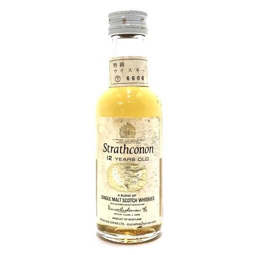 特級 ミニボトルストラスコノン 12年Strathconon12 YEARS OLD43% / 48ml 特級 ミニボトルストラスコノン 12年Strathconon12 YEARS OLD43% / 48ml