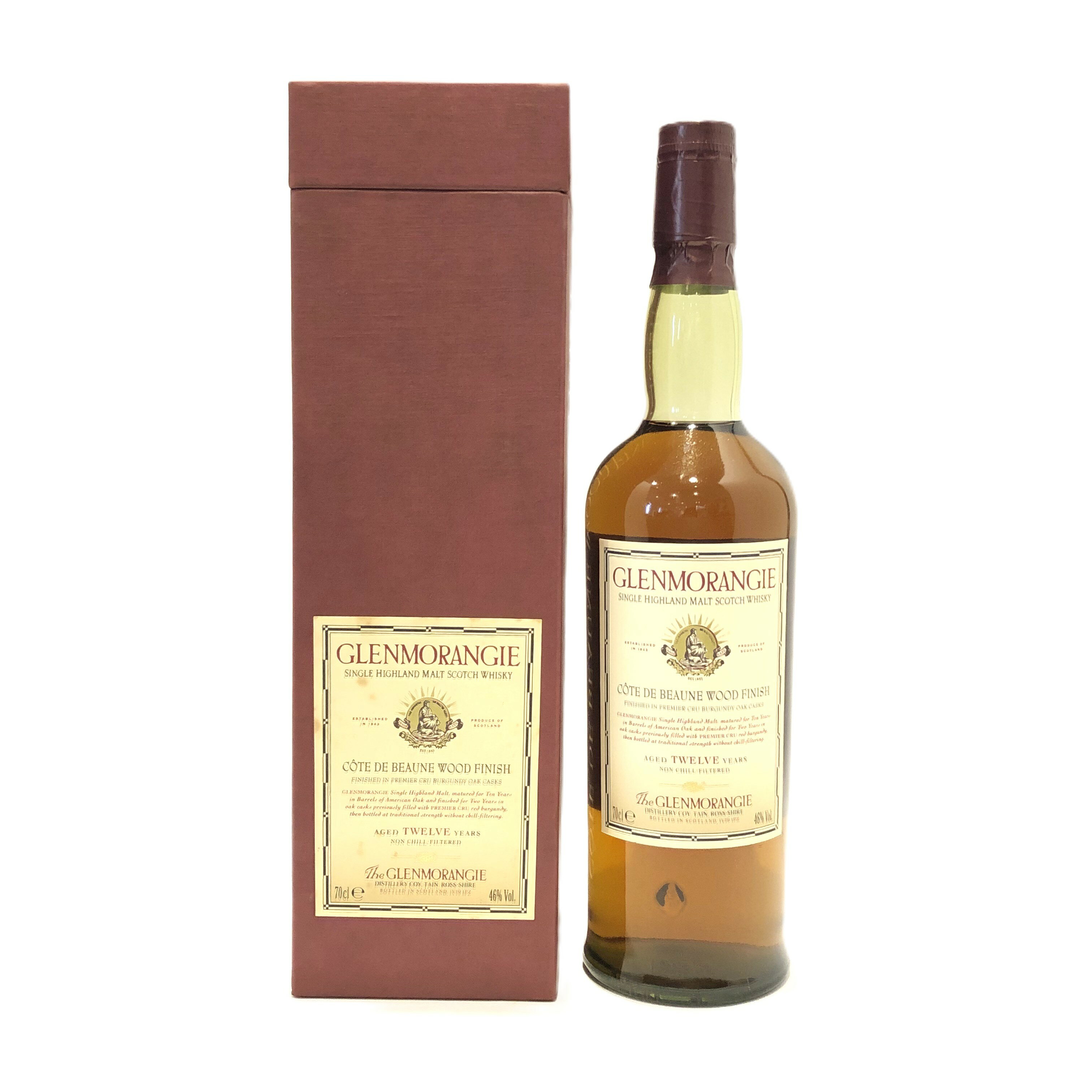 グレンモーレンジ 12年コート・ド・ボーヌ・ウッド・フィニッシュGLENMORANGIEAGED 12 YEARSCOTE DE BEAUNE WOOD FIN...
