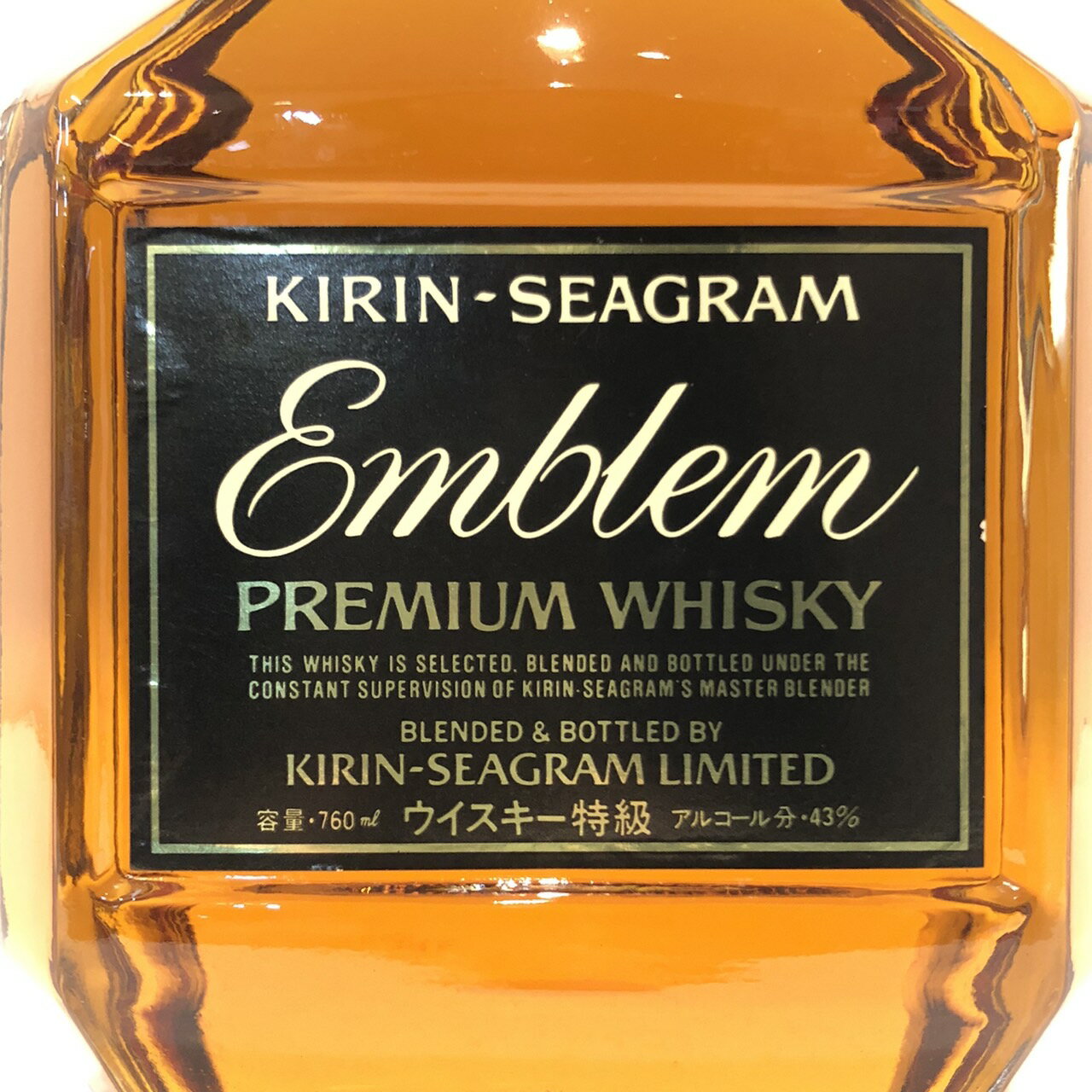 特級 キリンシーグラムエンブレムKIRIN SEAGRAMEmblem760ml / 43%