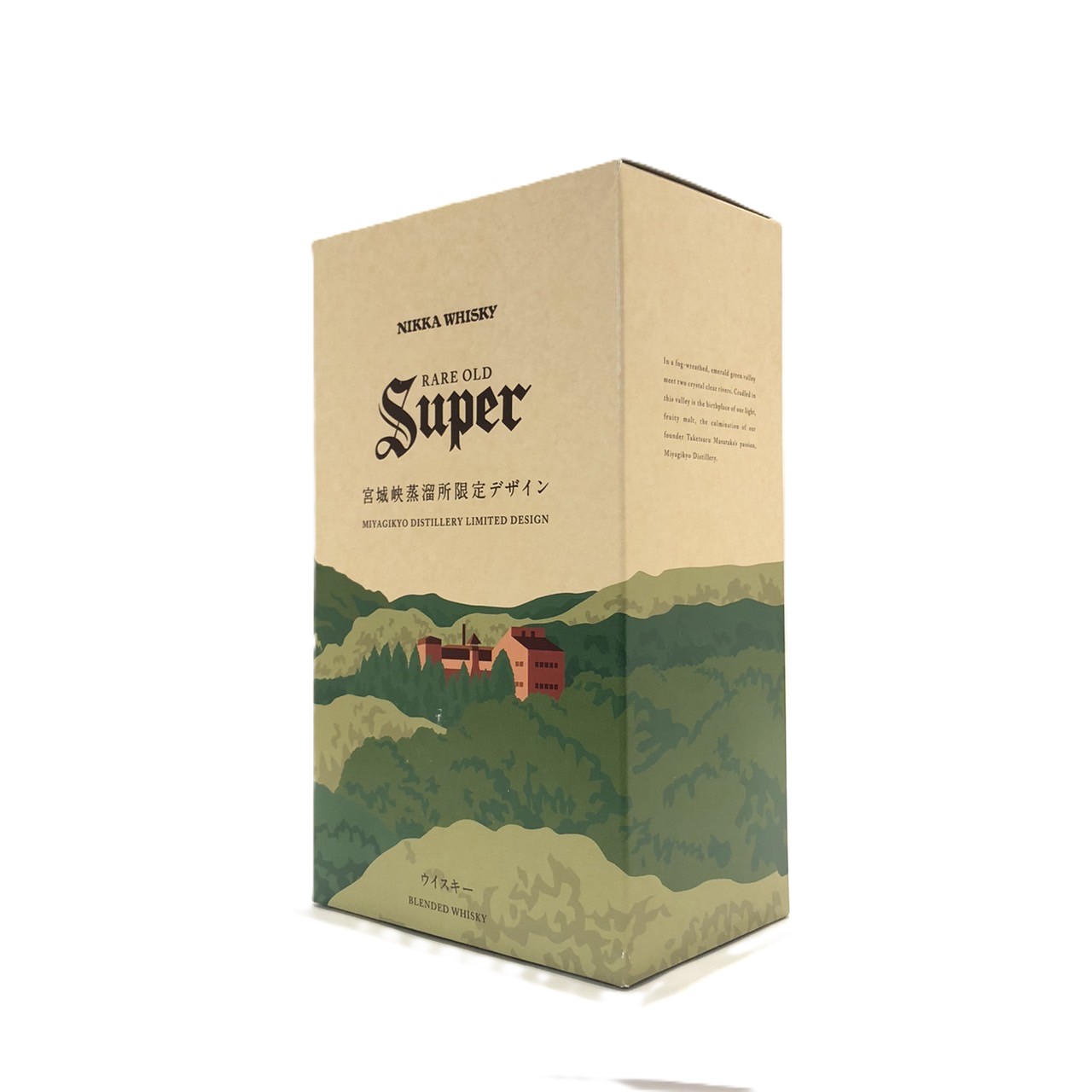 【箱 未開封】スーパーニッカ レアオールド 宮城峡限定デザインSuper Nikka rare oldMIYAGI LIMITED BOTTLE43% / 500ml