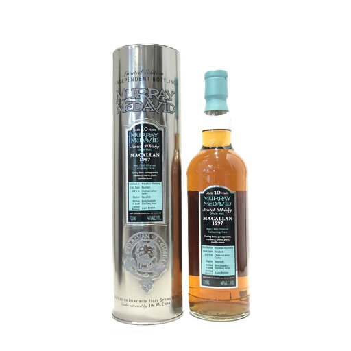 マーレイ・マクダヴィッドマッカラン 10年1997 - 2008Murray McDavidMACALLAN 1997AGED 10 YEARS1997-200846%ALC./VOL. 700ml マーレイ・マクダヴィッドマッカラン 10年1997 - 2008Murray McDavidMACALLAN 1997AGED 10 YEARS1997-200846%ALC./VOL. 700ml