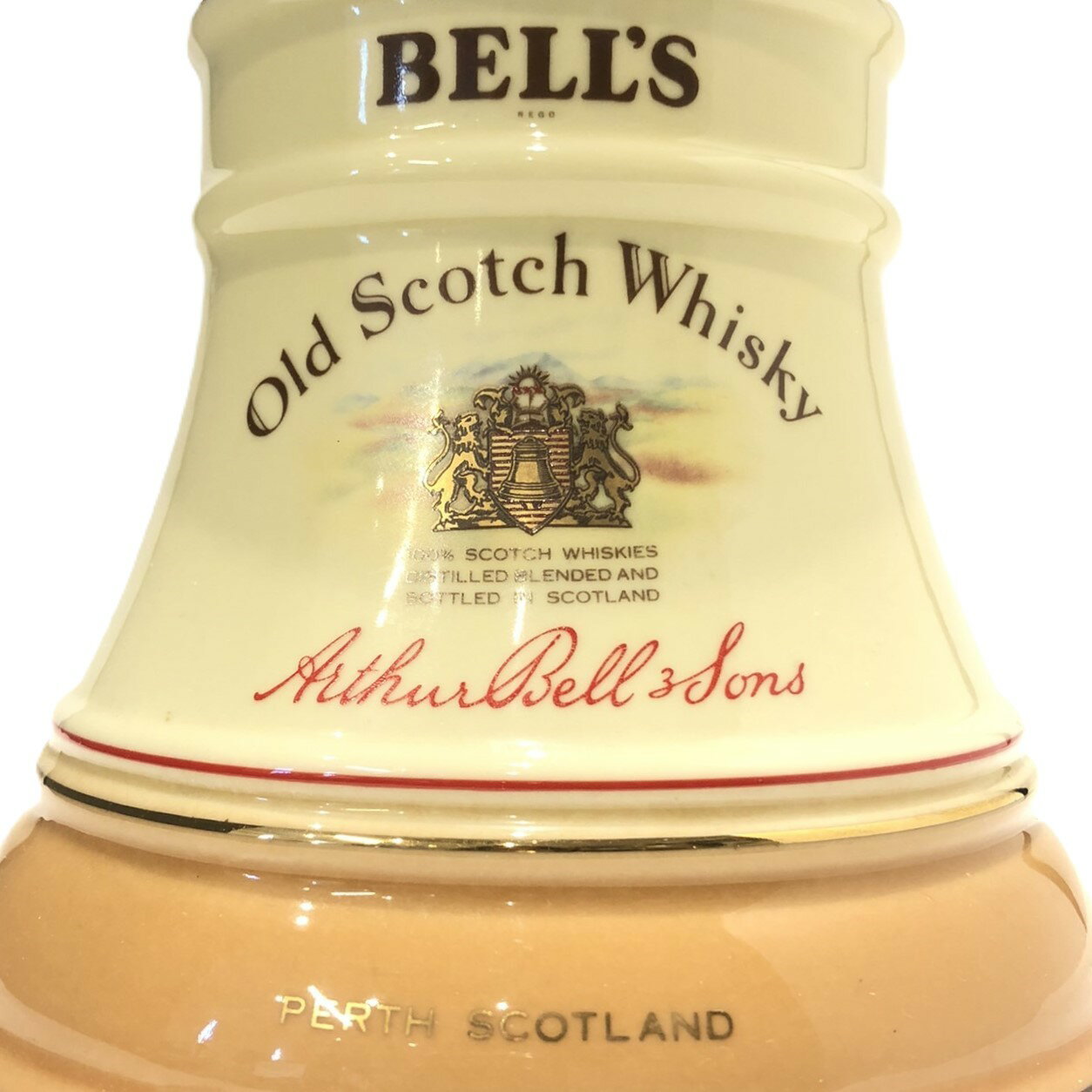 ベルズベル型デキャンタBELL'Sdecanter bottle75cl ／43％約592g