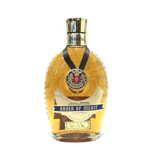特級シェンリー 15年 1964年オーダー オブ メリットカナディアン ウィスキーSHENLEY 1964AGE 15 ANSORDER OF MERITCANADIAN WHISKY710ml / 40%alc. / vol. (従価) 特級シェンリー 15年 1964年オーダー オブ メリットカナディアン ウィスキーSHENLEY 1964AGE 15 ANSORDER OF MERITCANADIAN WHISKY710ml / 40%alc. / vol. (従価)