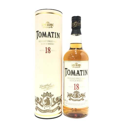 トマーティン 18年TOMATINAGED 18YEARS750ml / 43%vol トマーティン 18年TOMATINAGED 18YEARS750ml / 43%vol