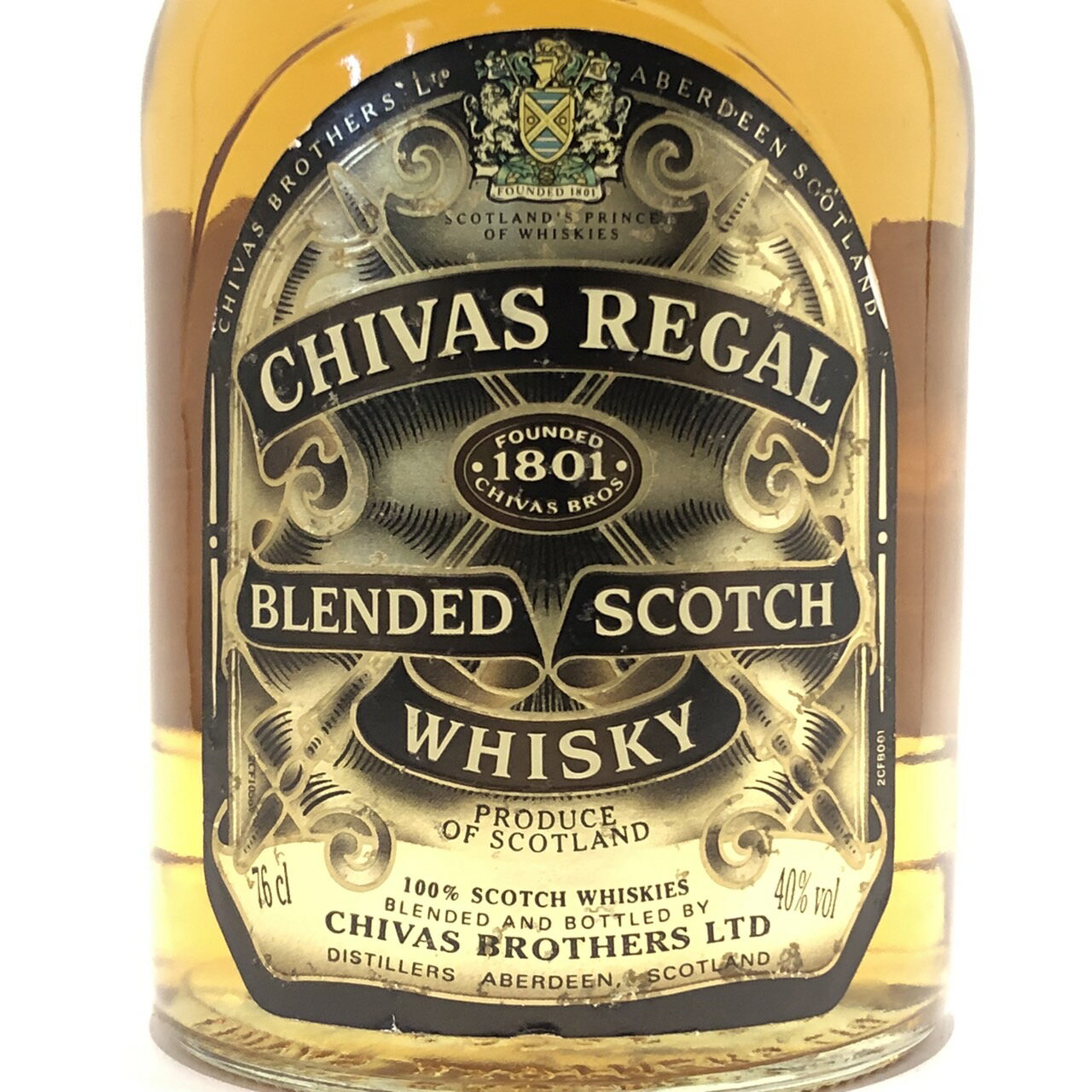 シーバス リーガル 12年CHIVAS REGAL12 YEARS OLD76cl / 40％vol
