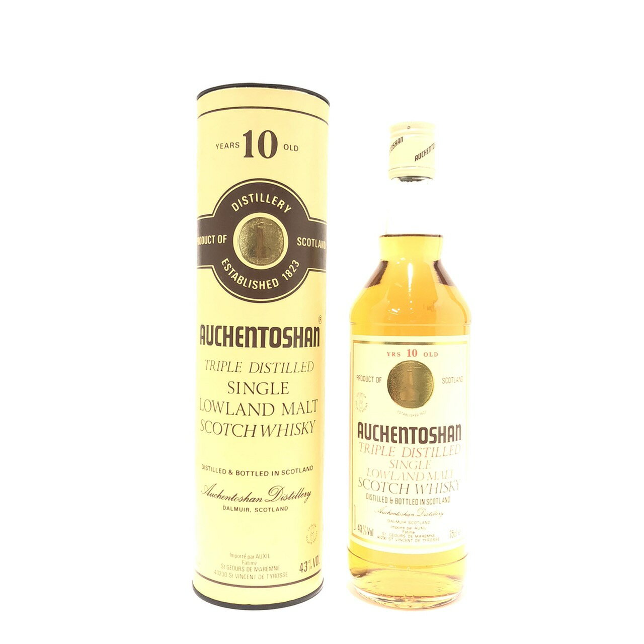 AUCHENTOSHAN オーヘントッシャン 10年AUCHENTOSHANYRS 10 OLD75cl / 43%vol