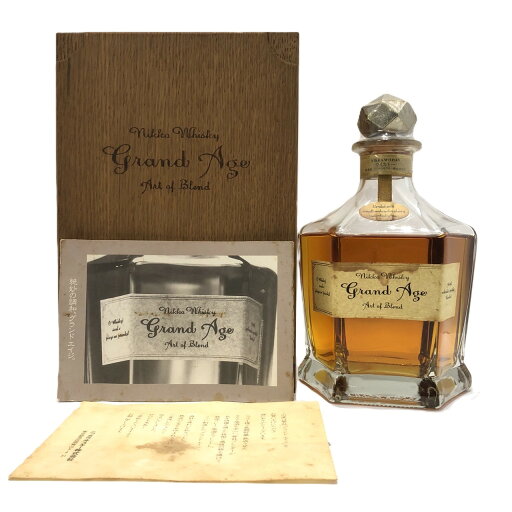 ニッカグランドエイジNIKKA Grand Age660ml / 45% ニッカグランドエイジNIKKA Grand Age660ml / 45%