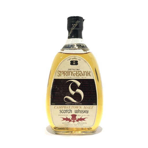 特級スプリングバンク 8年ペアシェイフ゜ボトルSPRINGBANK8 YEARS OLD43%/ 750ml 特級スプリングバンク 8年ペアシェイフ゜ボトルSPRINGBANK8 YEARS OLD43%/ 750ml