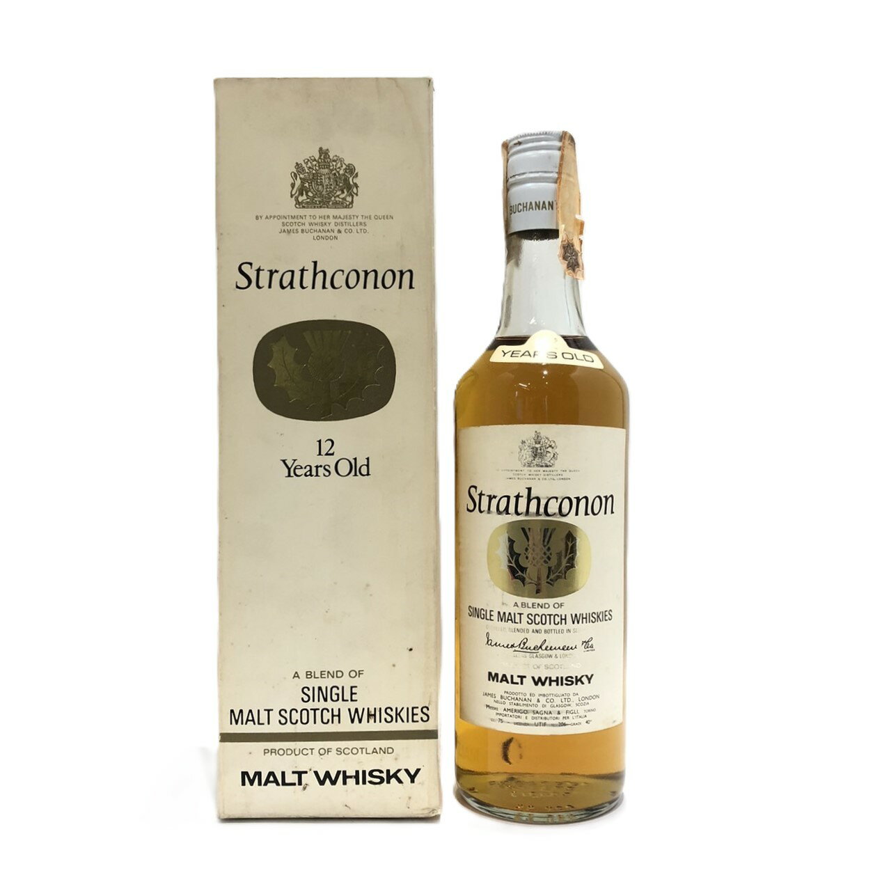 ストラスコノン 12年Strathconon12 YEARS OLD40% / 750ml