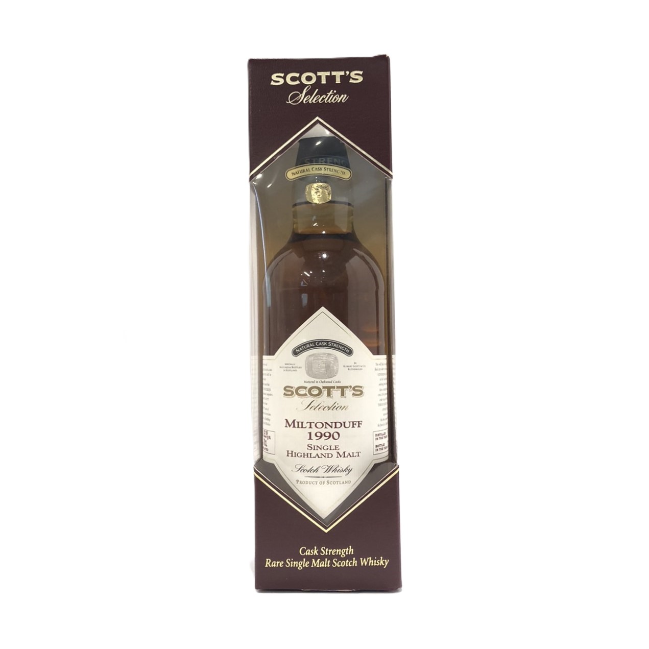 スコッツセレクションミルトンダフSCOTT'S SelectionMILTONDUFF1990-201255.3%VOL ／ 70CL