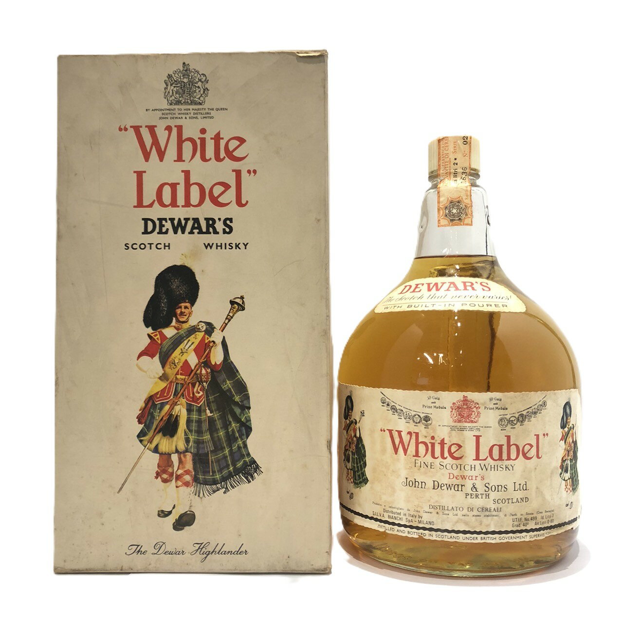 デュワーズ ホワイトラベルDewar'sWhite Label2Litre ／ 40％