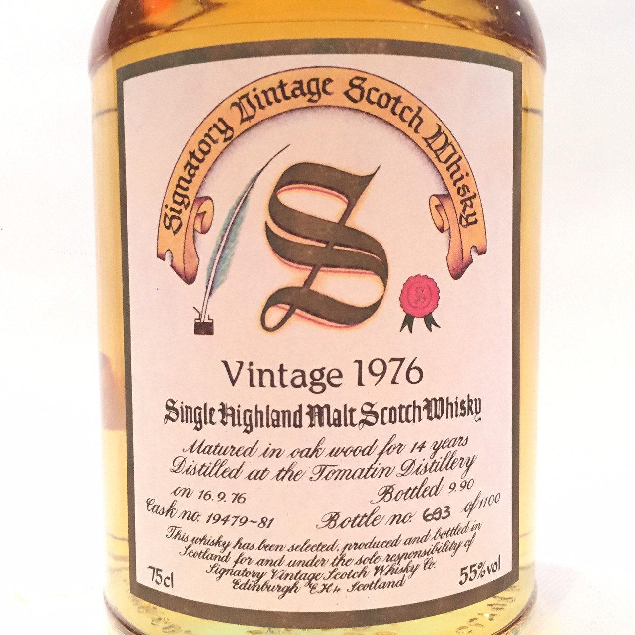 SIGNATORY VINTAGETOMATIN 1976シグナトリーヴィンテージトマーチン トマーティン 197655% / 750ml