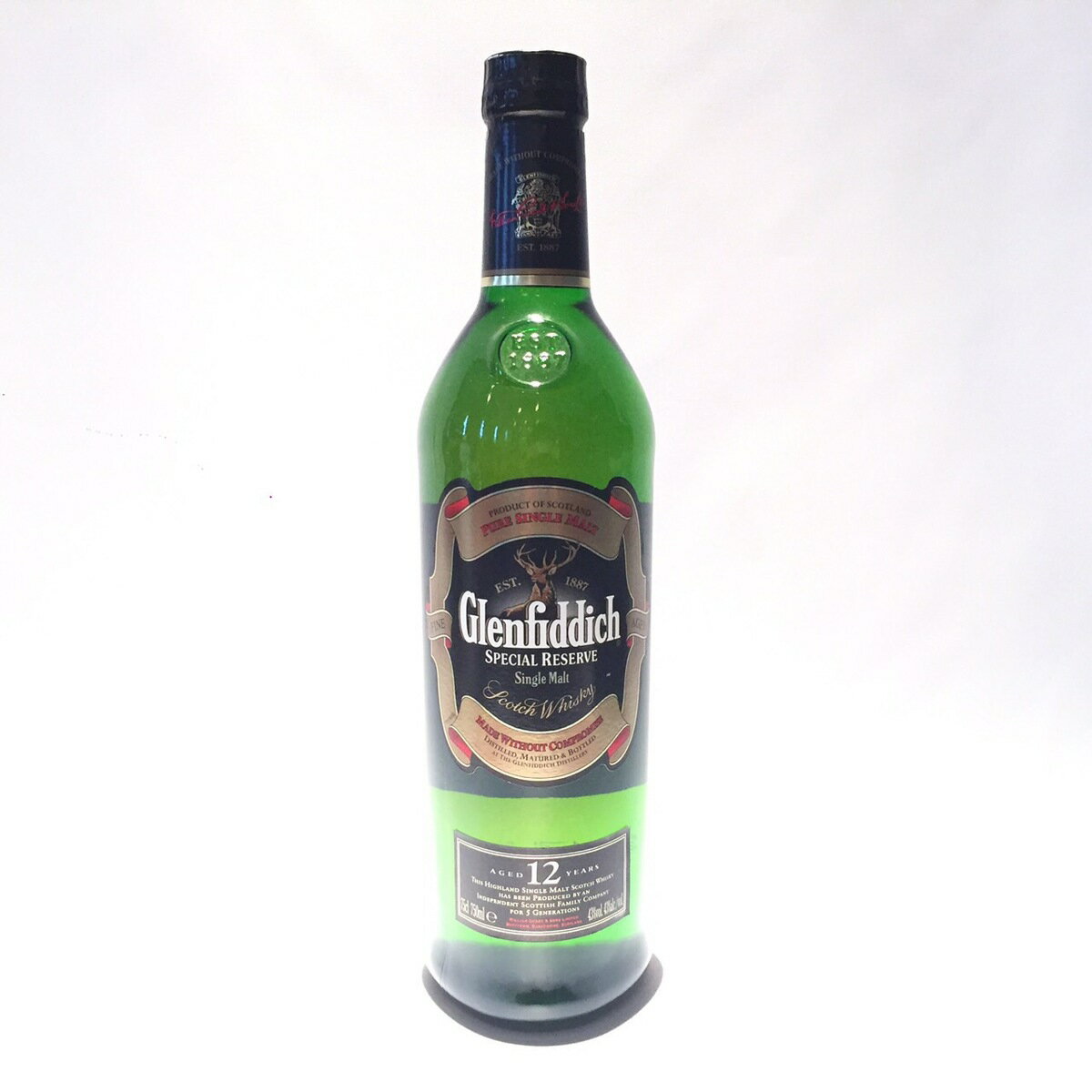 グレンフィディックスペシャルリザーブ 12年GlenfiddichSPECIAL RESERVE 43% / 75cL