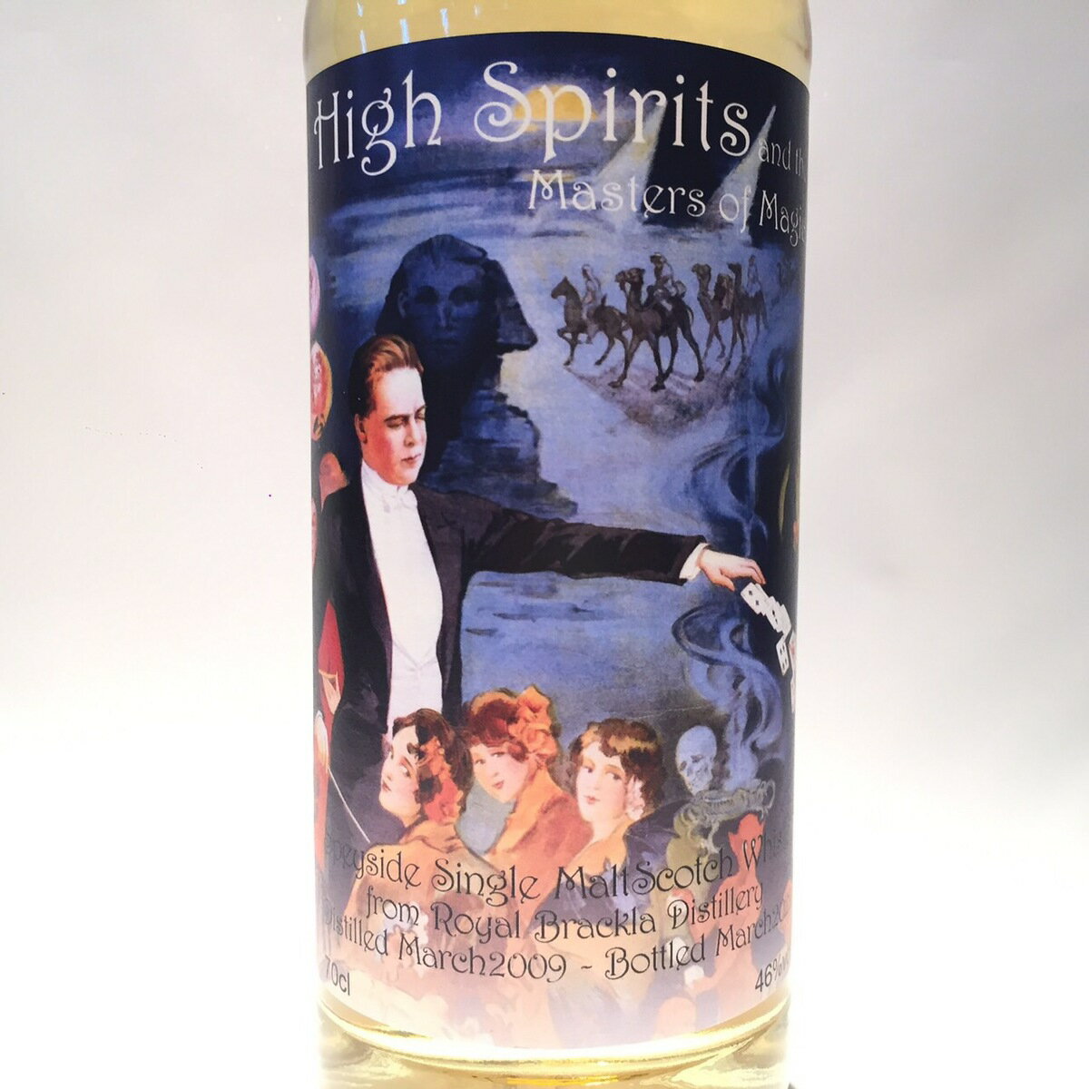 ハイスピリッツロイヤルブラックラ 13年マスターオブ マジック2009 - 202246％ / 700mlHigh SpiritsROYAL BRACKLA 13 years oldMaster of Magic 2009 - 202246% / 700ml