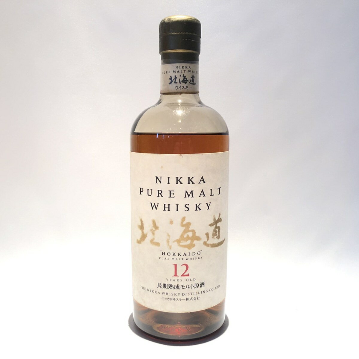 ニッカ シングルモルト北海道　12年NIKKASingle maltHOKKAIDO 12 years old43% / 750ml