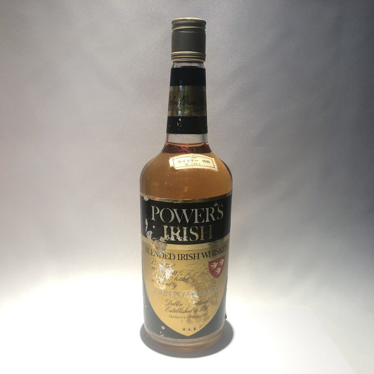 特級パワーズ アイリッシュPOWER'S IRISHBLENDED IRISH WHISKEY43% / 760ml