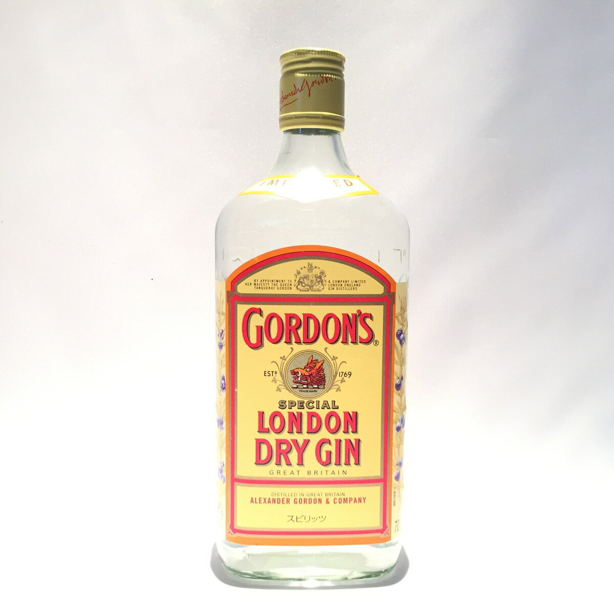 ゴードンズドライ ジンGORDON’S DRY GIN40％ / 70cl