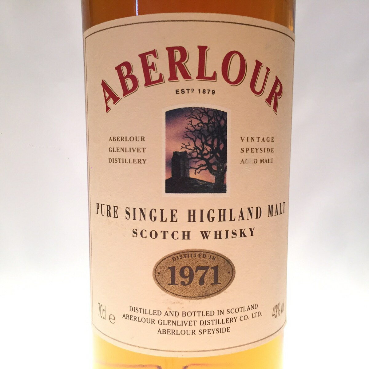 アベラワー 1971ABERLOUR 197143 ％ vol / 70 cl