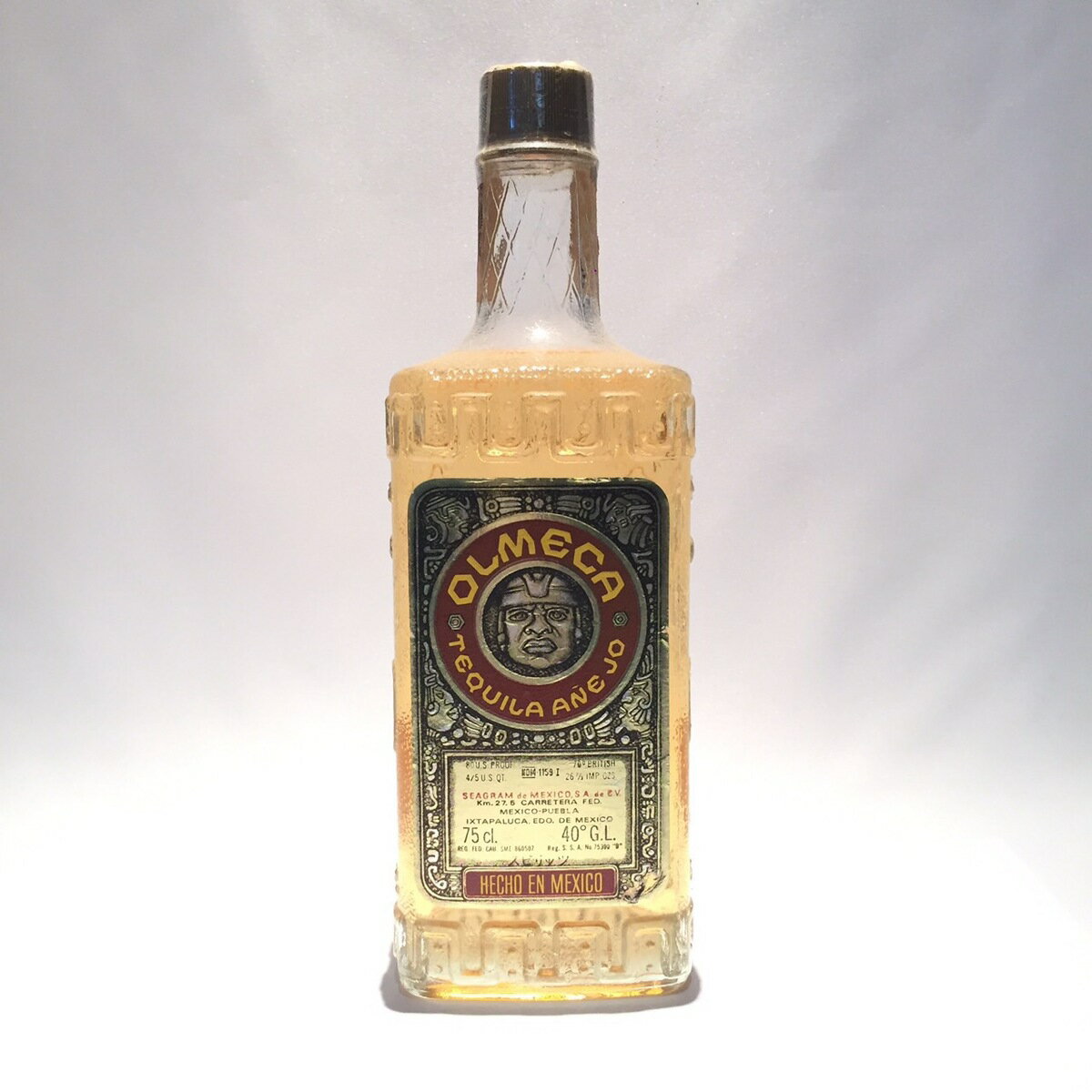 テキーラ オルメカアネホTEQUILAOLMECAANEJO40°G.L. / 75cl.