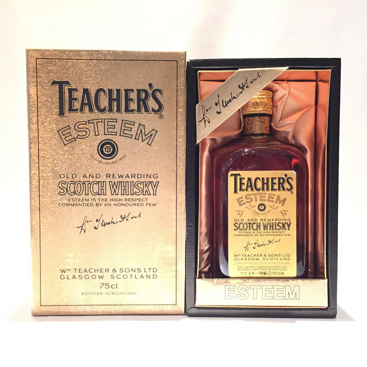 特級ティーチャーズエスティームTEACHER'SESTEEM43度 / 750ml