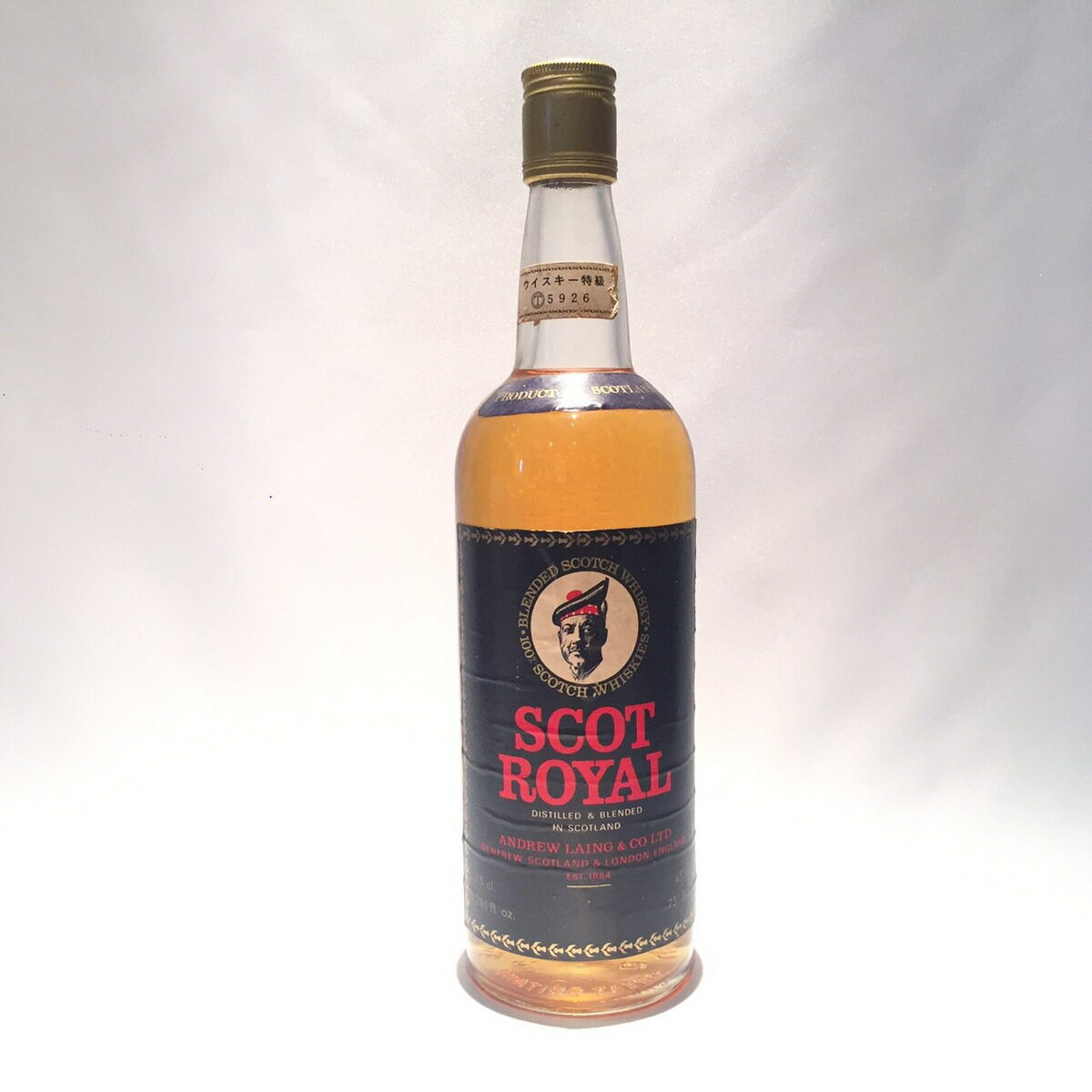 特級スコットロイヤルSCOT ROYAL262/3fl。oz. / 75cl.43度 / 760ml